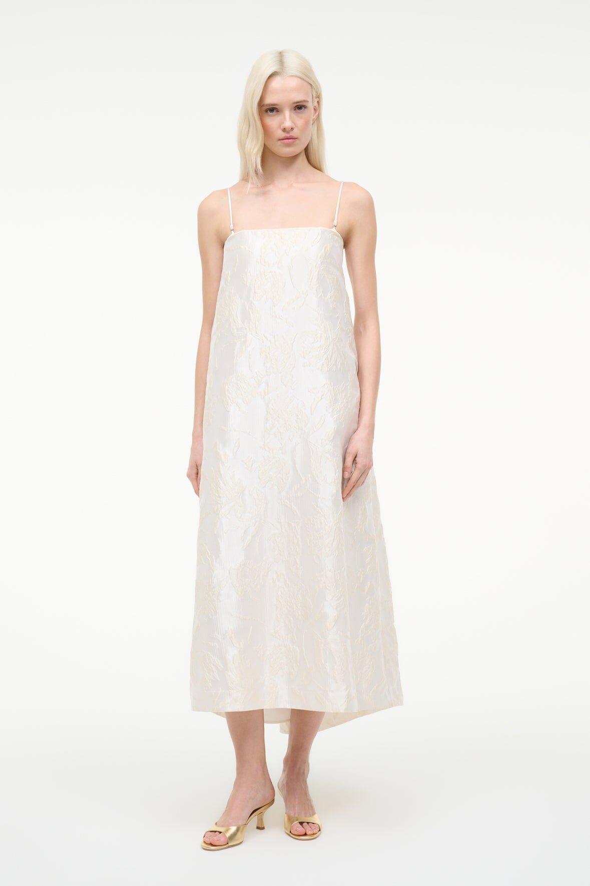 Staud JOSIE DRESS | BOTANICA IVORY