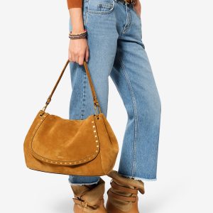 Isabel Marant Sac Chany Xl en cuir velours