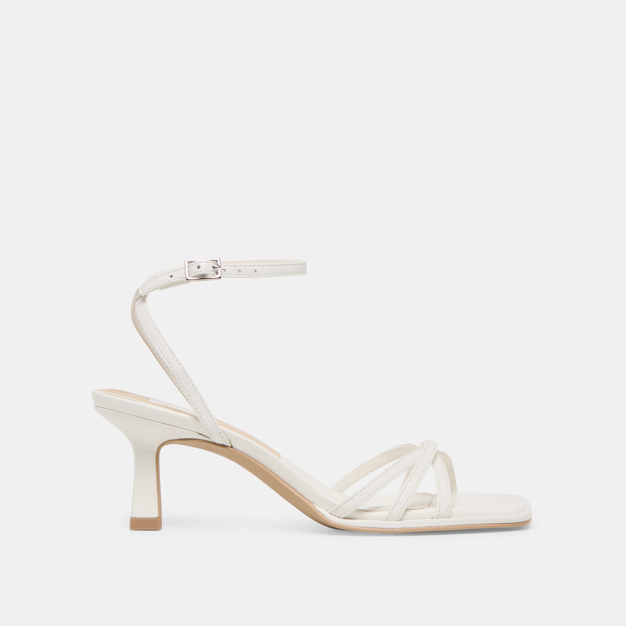 Dolce Vita MANJI HEELS TRUE WHITE LEATHER
