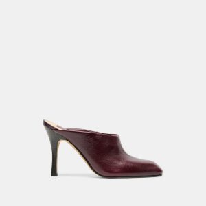 Dolce Vita PRYZE MULES OXBLOOD LEATHER