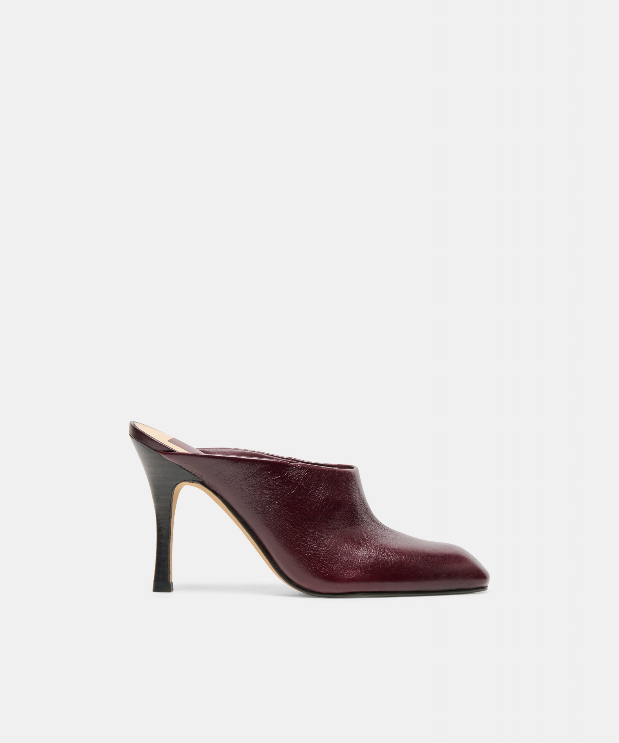 Dolce Vita PRYZE MULES OXBLOOD LEATHER