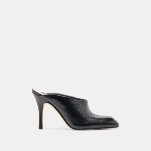Dolce Vita PRYZE MULES BLACK LEATHER