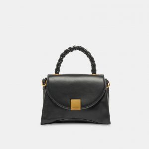 Dolce Vita TATUM HANDBAG BLACK SOFT NAPPA LEATHER