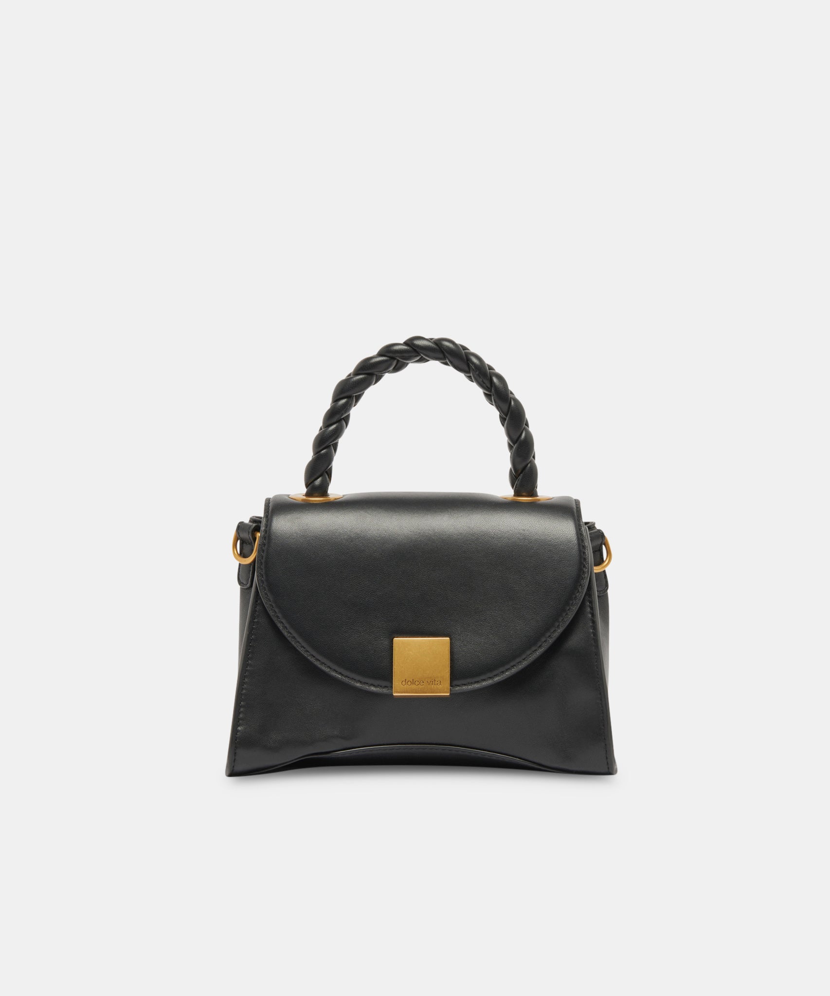 Dolce Vita TATUM HANDBAG BLACK SOFT NAPPA LEATHER