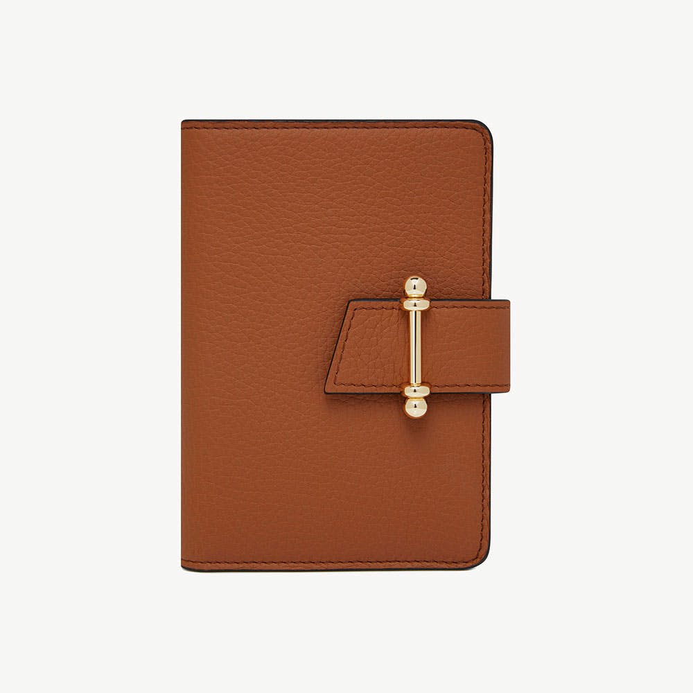 Strathberry Multrees Passport Holder - Tan