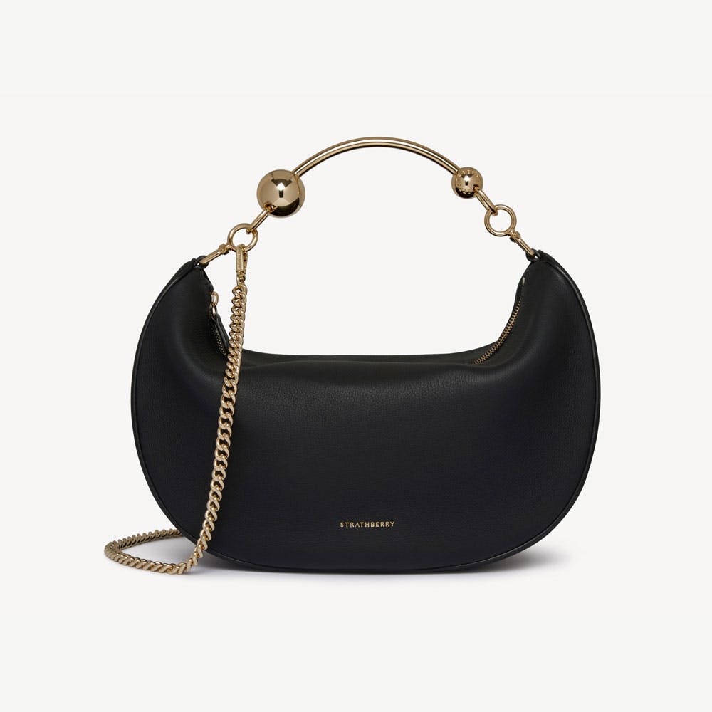 Strathberry Crescent Moon - Black