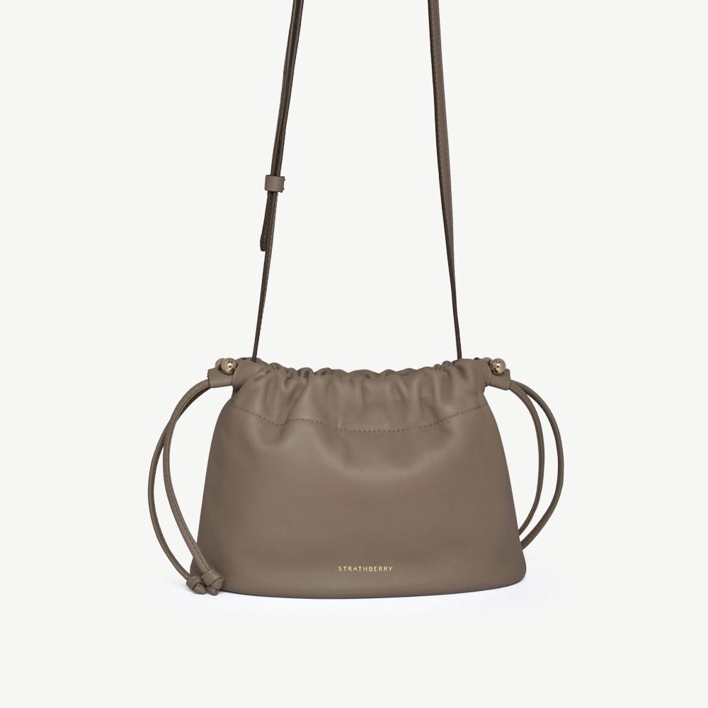 Strathberry Charlotte Drawstring - Taupe