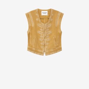 Isabel Marant Gilet Edmee en denim
