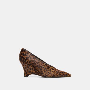 Dolce Vita CAMERO WEDGES DK LEOPARD CALF HAIR