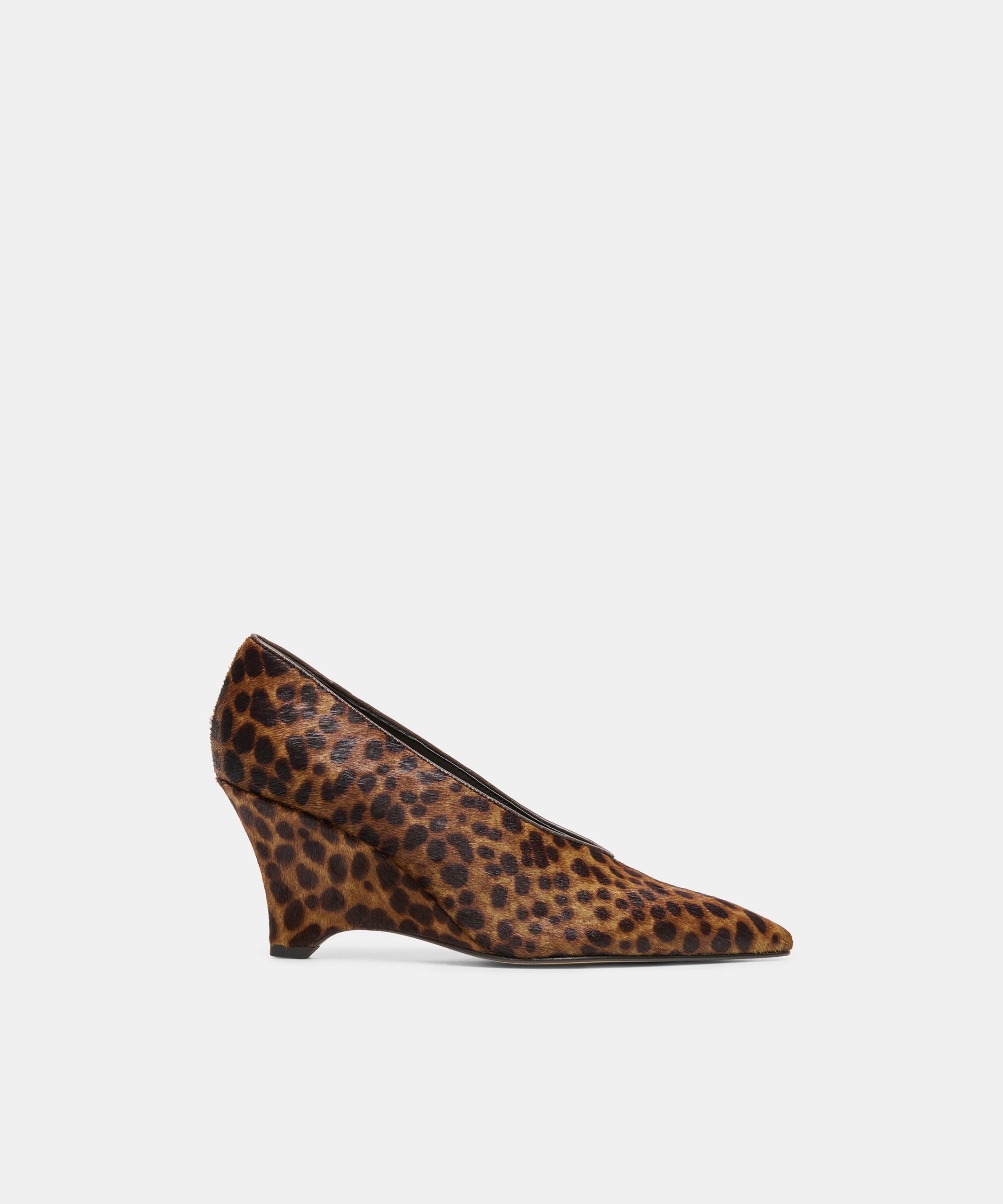 Dolce Vita CAMERO WEDGES DK LEOPARD CALF HAIR