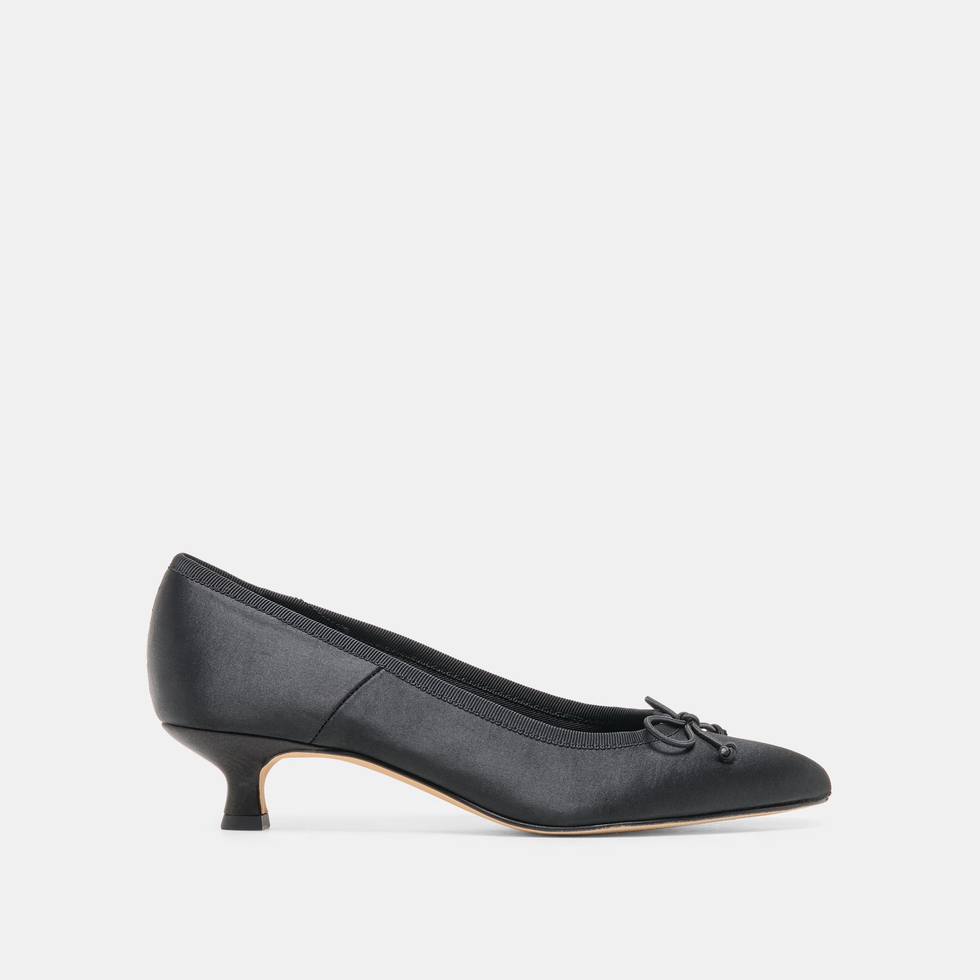 Dolce Vita DAWSEN HEELS ONYX SATIN