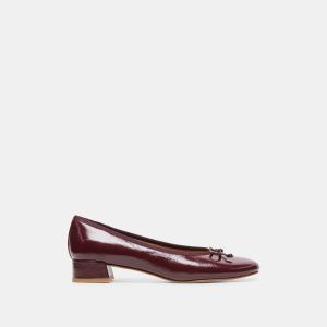 Dolce Vita RITLA MID HEELS CRANBERRY LEATHER