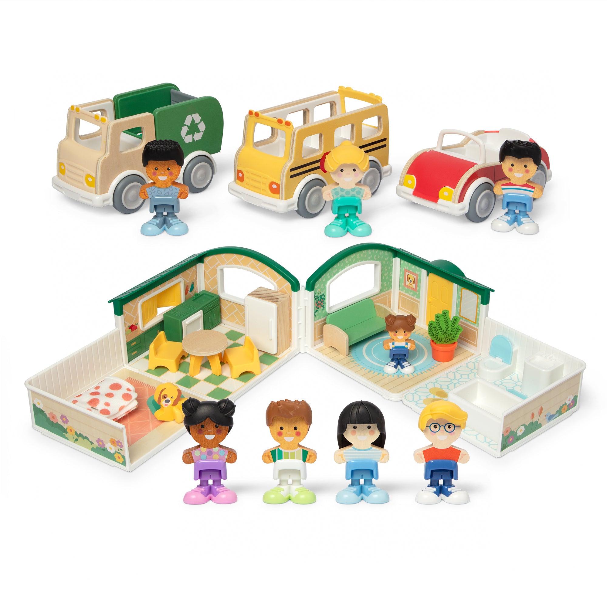 Melissa & Doug Ultimate Cheery Lane Neighborhood Bundle