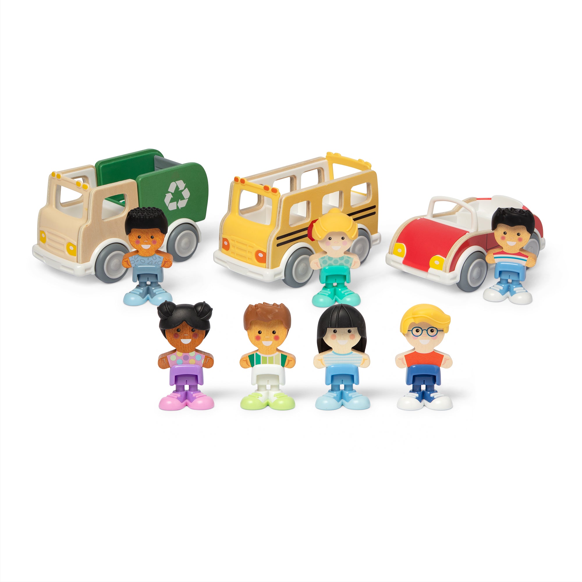 Melissa & Doug Cheery Lane Neighborhood Vehicles Bundle