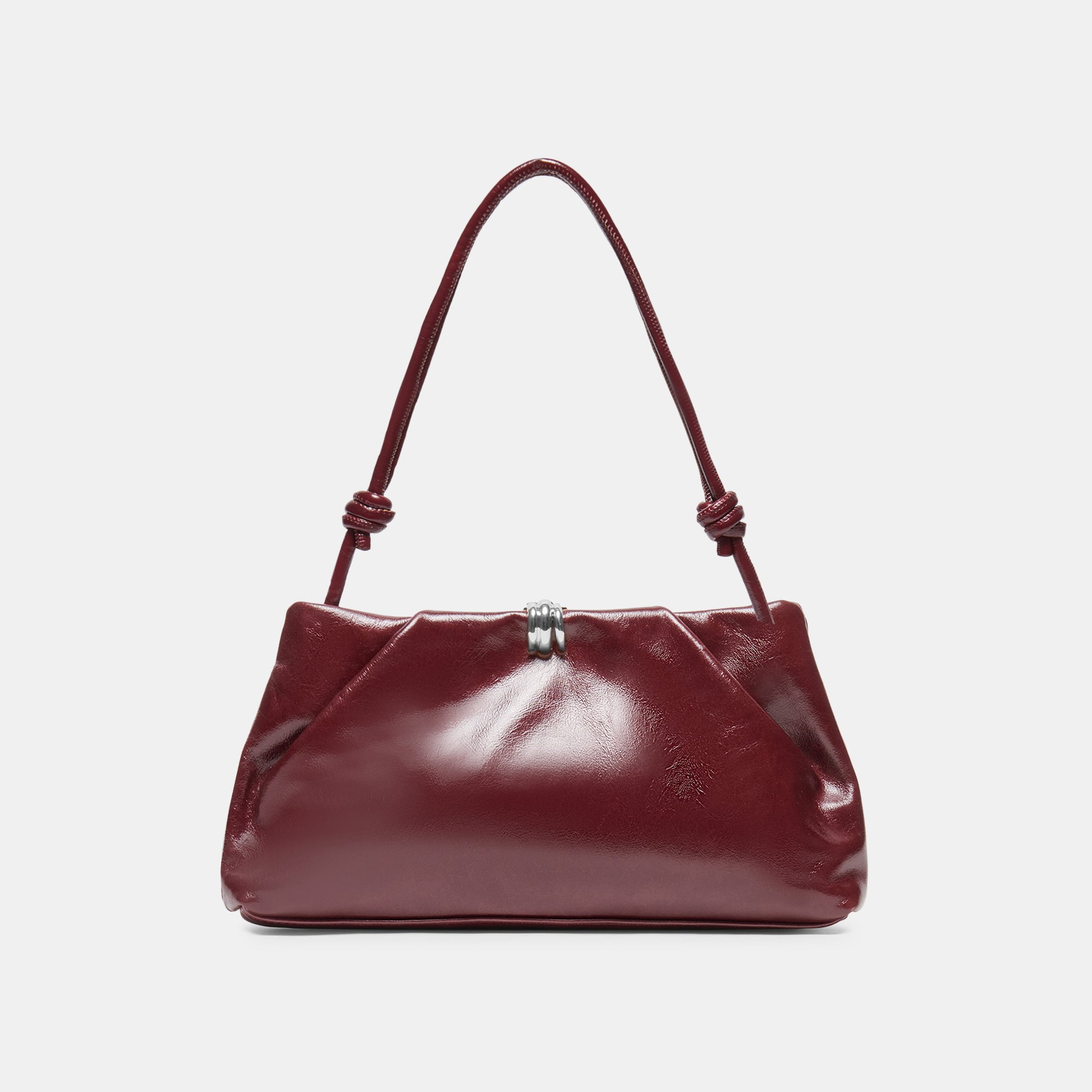 Dolce Vita RAVEL SHOULDER BAG OXBLOOD PATENT LEATHER