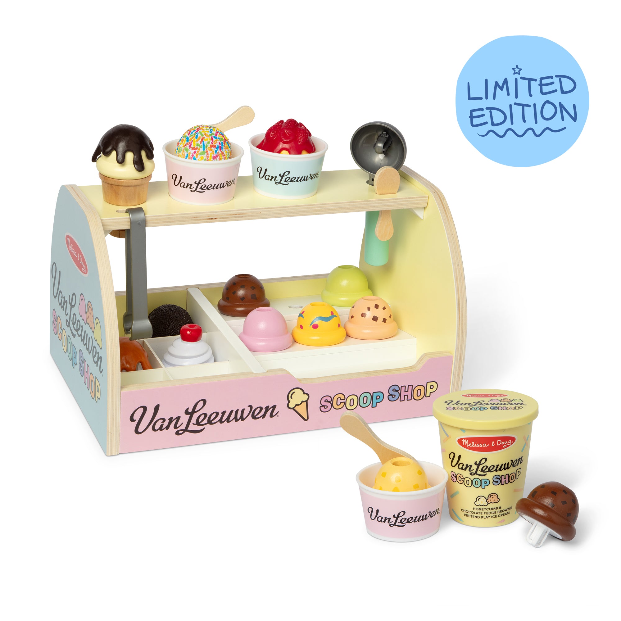 Melissa & Doug Ultimate Van Leeuwen Ice Cream Shop Bundle