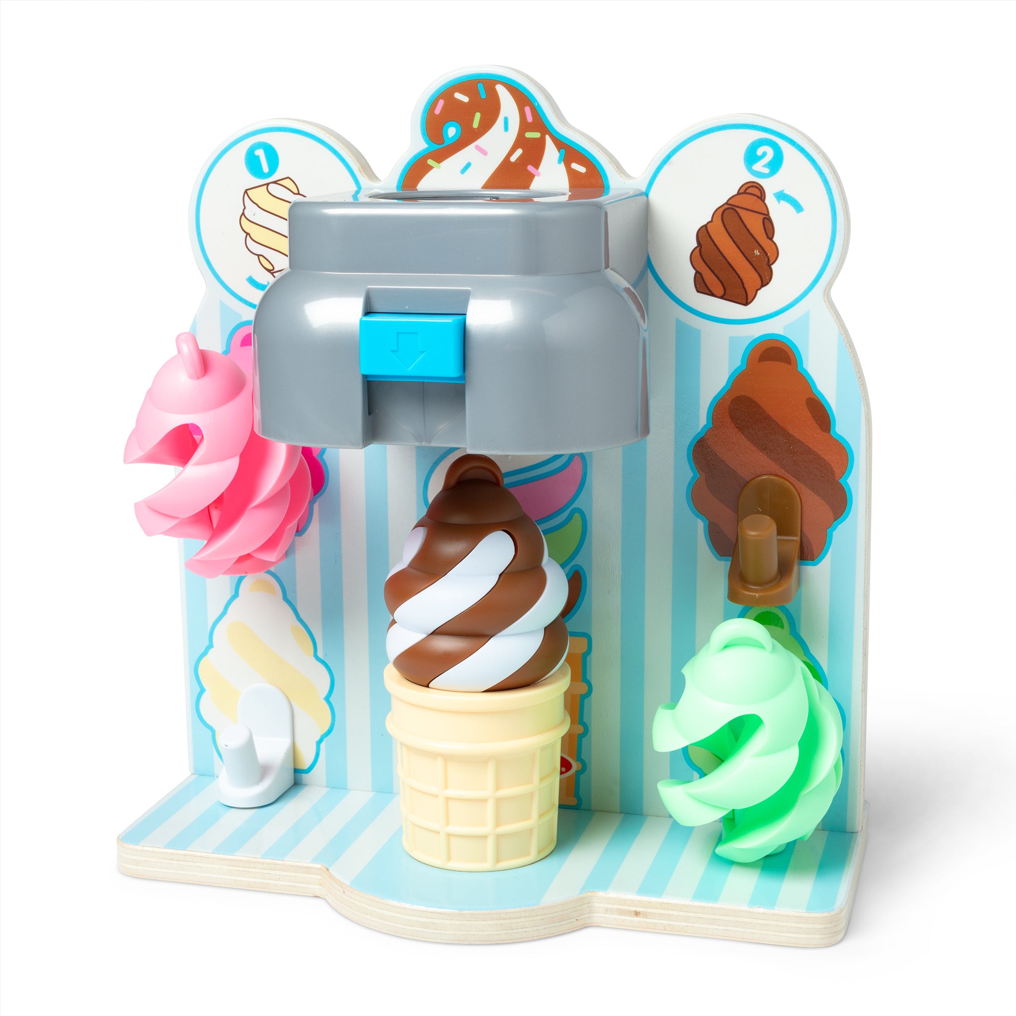 Melissa & Doug Swirl and Serve Ice Cream Play Set