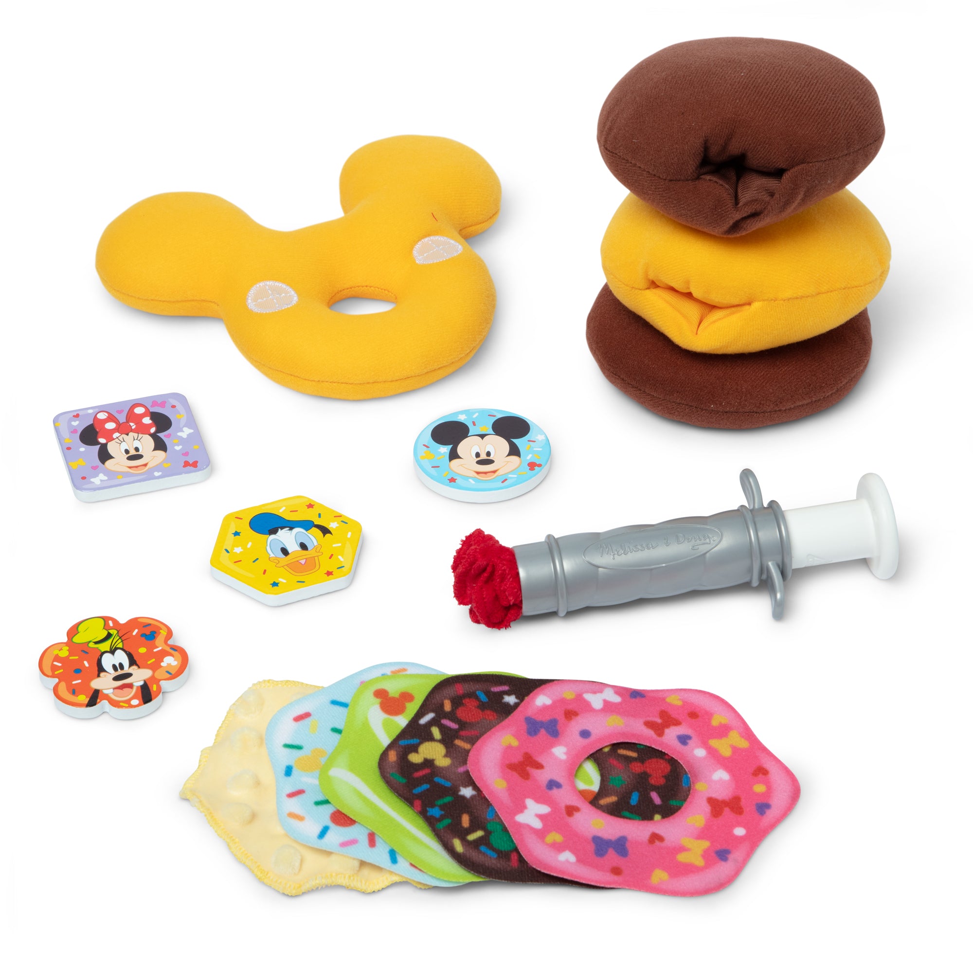 Melissa & Doug Disney Fill and Top Character Donuts Play Set