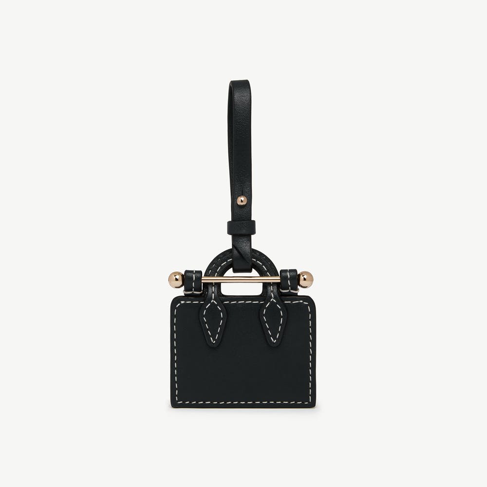 Strathberry Tote Charm - Black