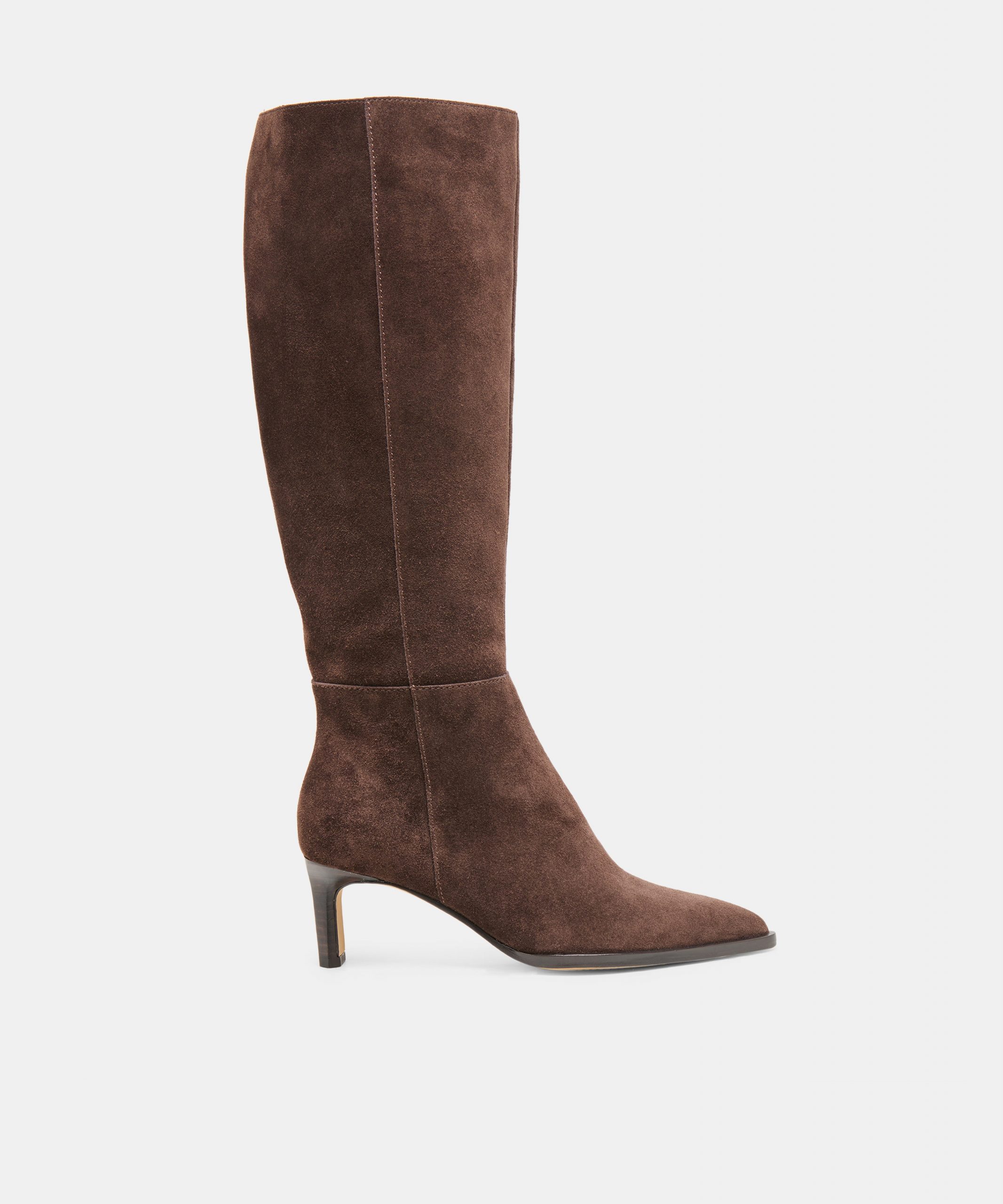 Dolce Vita ALIMA WIDE CALF BOOTS DK BROWN SUEDE