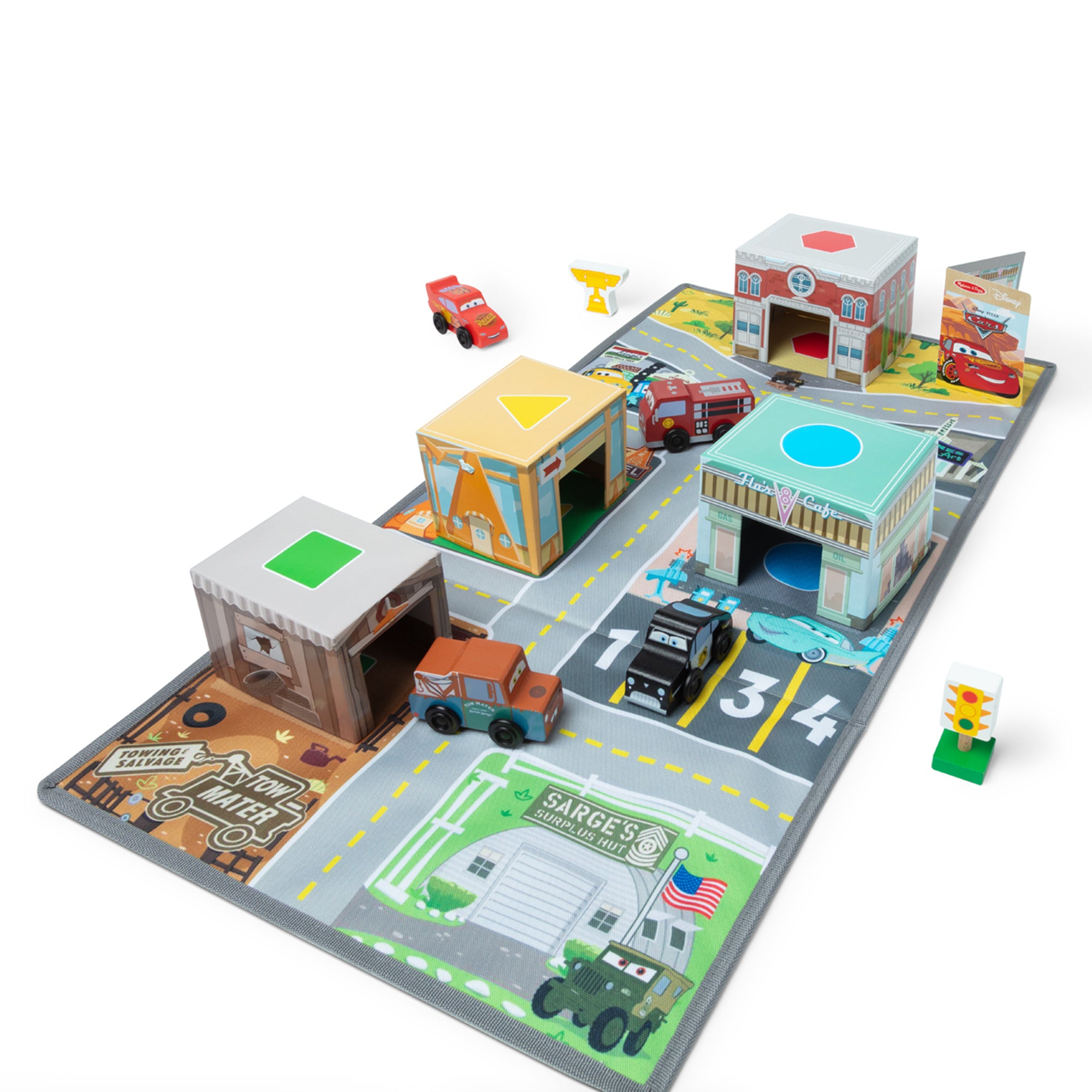 Melissa & Doug Disney & Pixar's Radiator Springs Nest and Stack Play Set