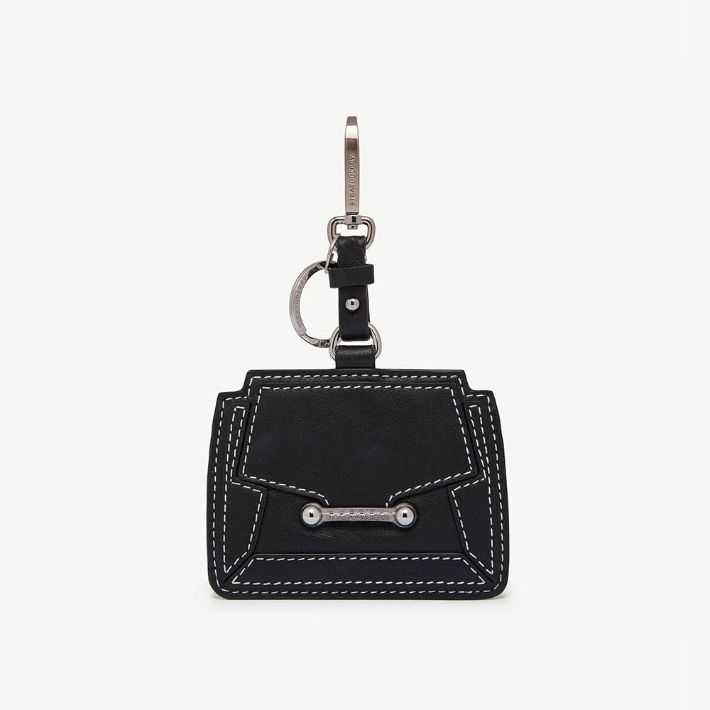 Strathberry Mosaic Cardholder Charm - Black