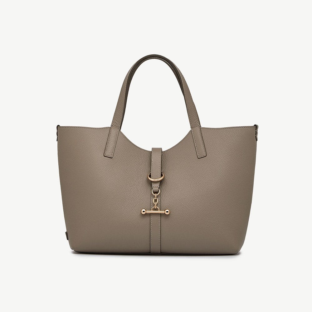 Strathberry Kite Tote Midi - Taupe