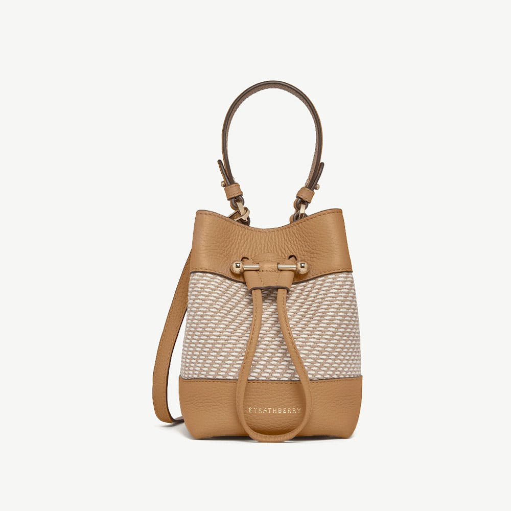 Strathberry Osette - Caramel/Natural Twill