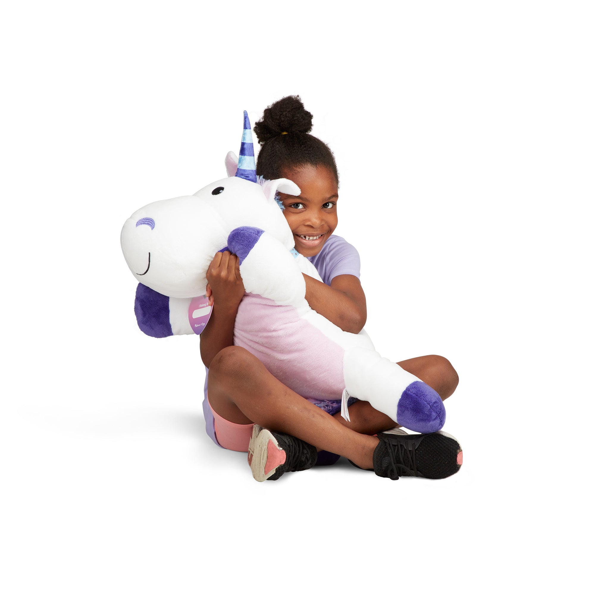 Melissa & Doug Cuddle Unicorn Jumbo Plush Stuffed Animal