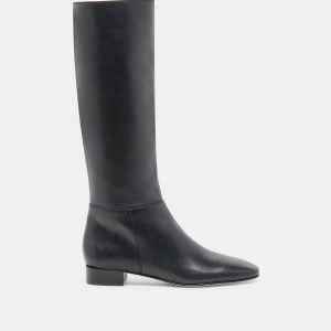 Dolce Vita TYWIN NARROW CALF BOOTS BLACK LEATHER