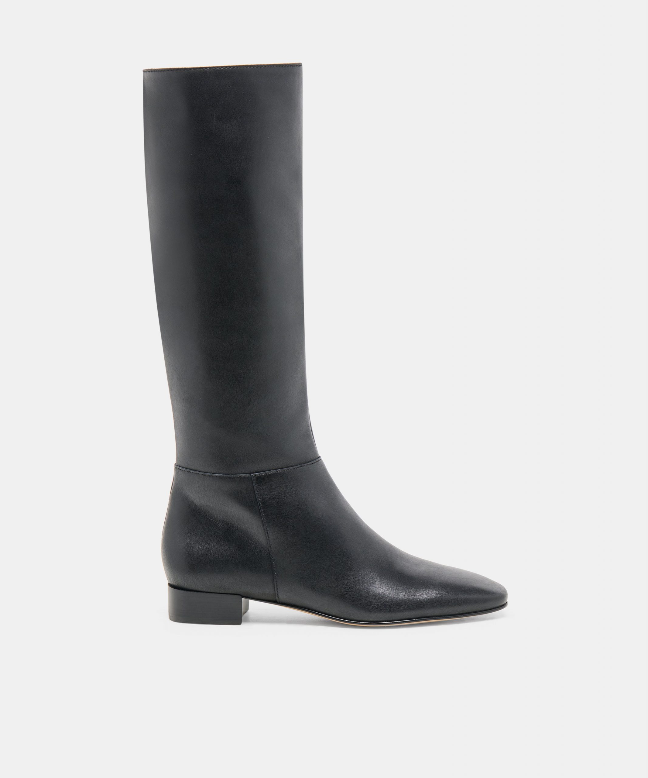 Dolce Vita TYWIN NARROW CALF BOOTS BLACK LEATHER