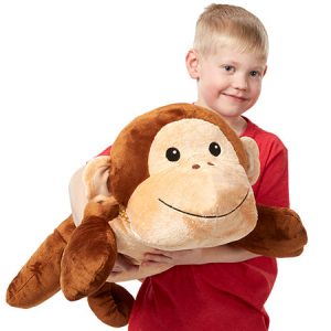 Melissa & Doug Cuddle Monkey Jumbo Plush Stuffed Animal