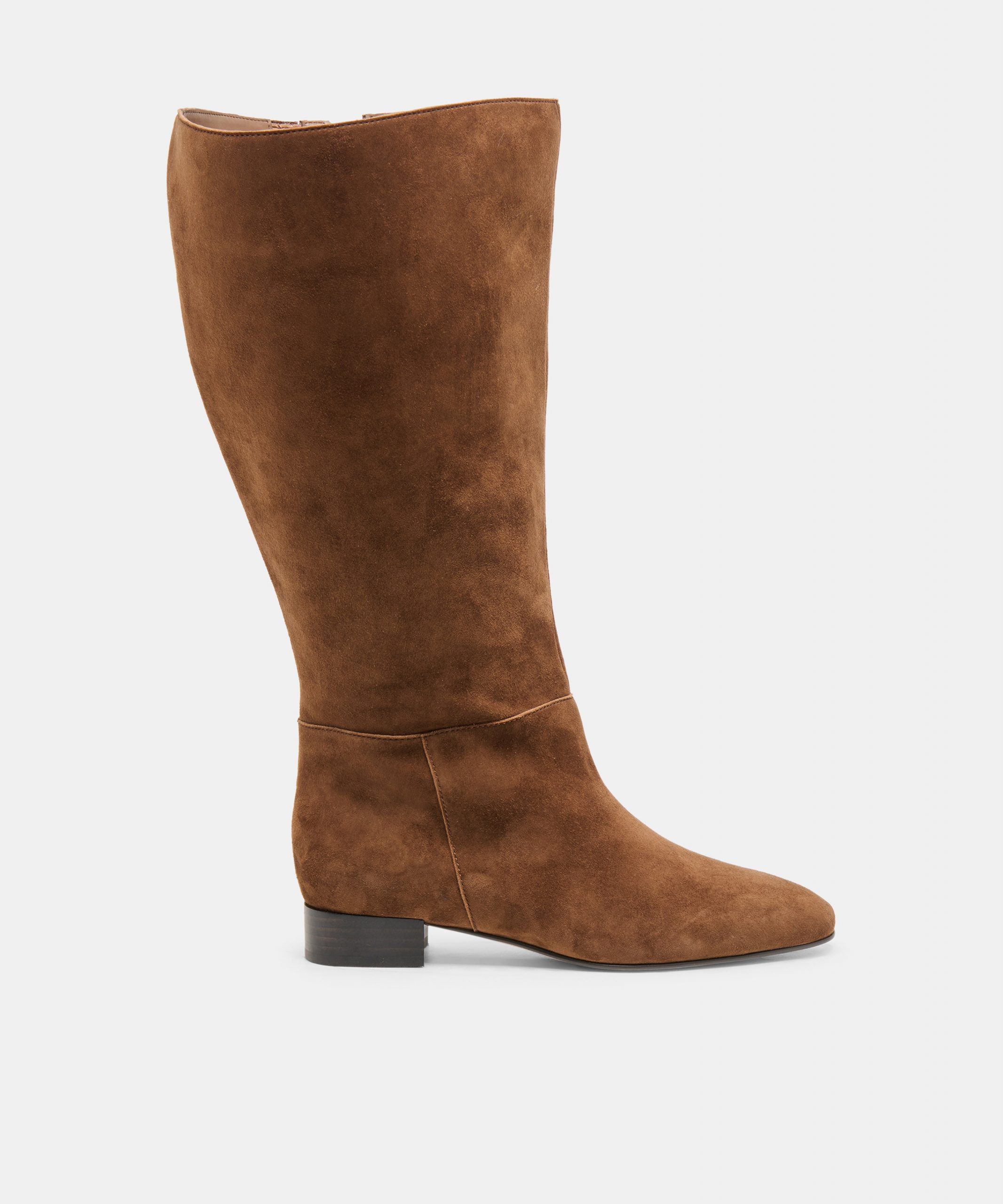 Dolce Vita TYWIN EXTRA WIDE CALF BOOTS COCOA SUEDE