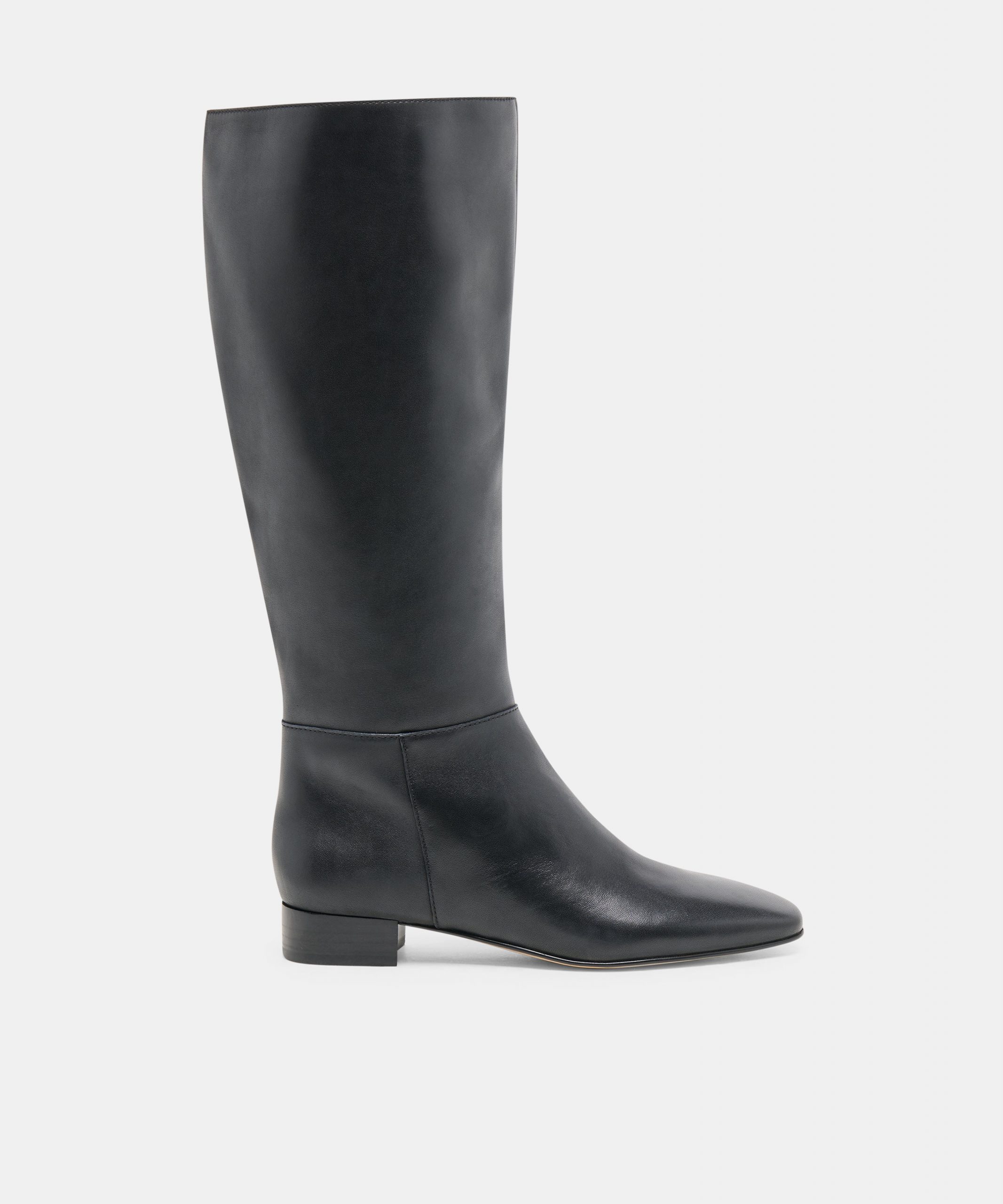 Dolce Vita TYWIN WIDE CALF BOOTS BLACK LEATHER