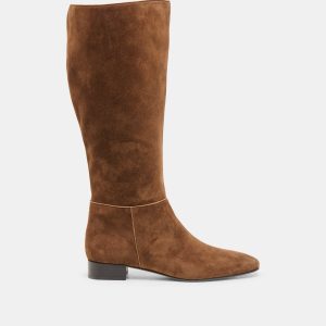 Dolce Vita TYWIN WIDE CALF BOOTS COCOA SUEDE