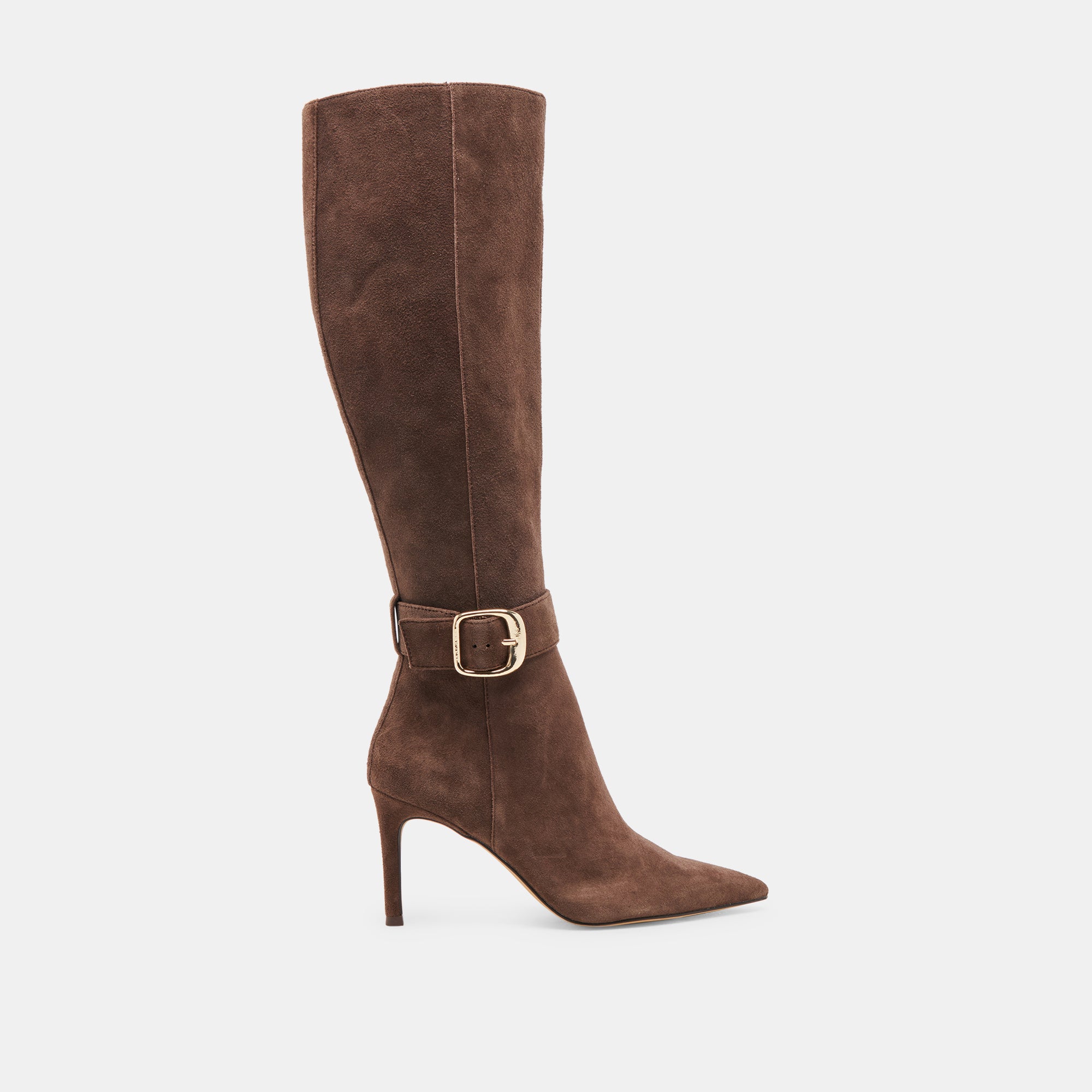 Dolce Vita KINZY WIDE CALF BOOTS DK BROWN SUEDE