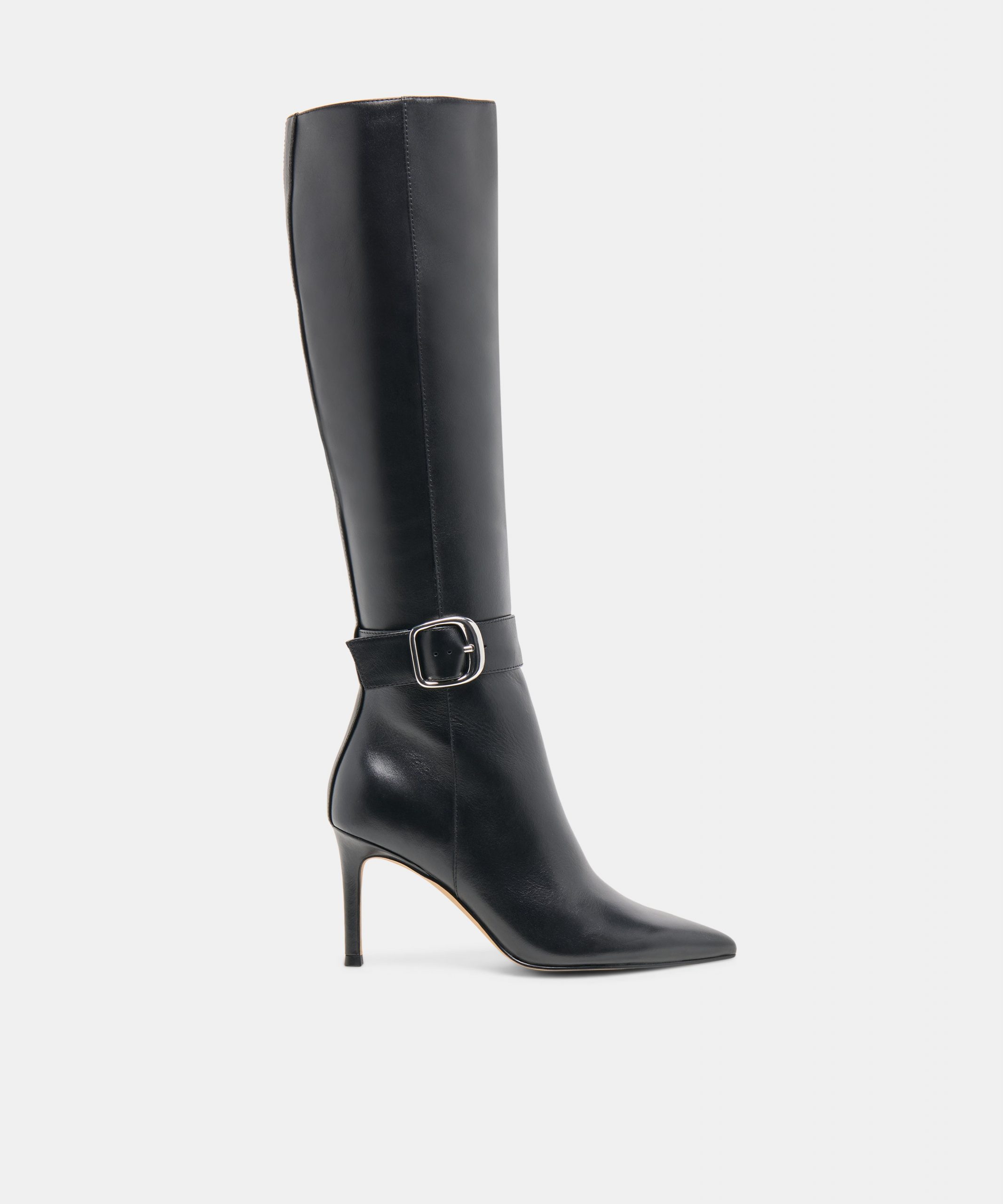 Dolce Vita KINZY NARROW CALF BOOTS BLACK LEATHER