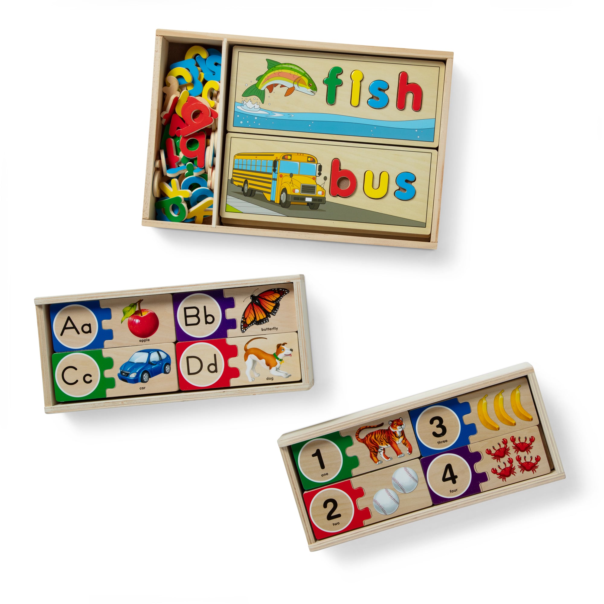 Melissa & Doug Early Learning Puzzle Bundle