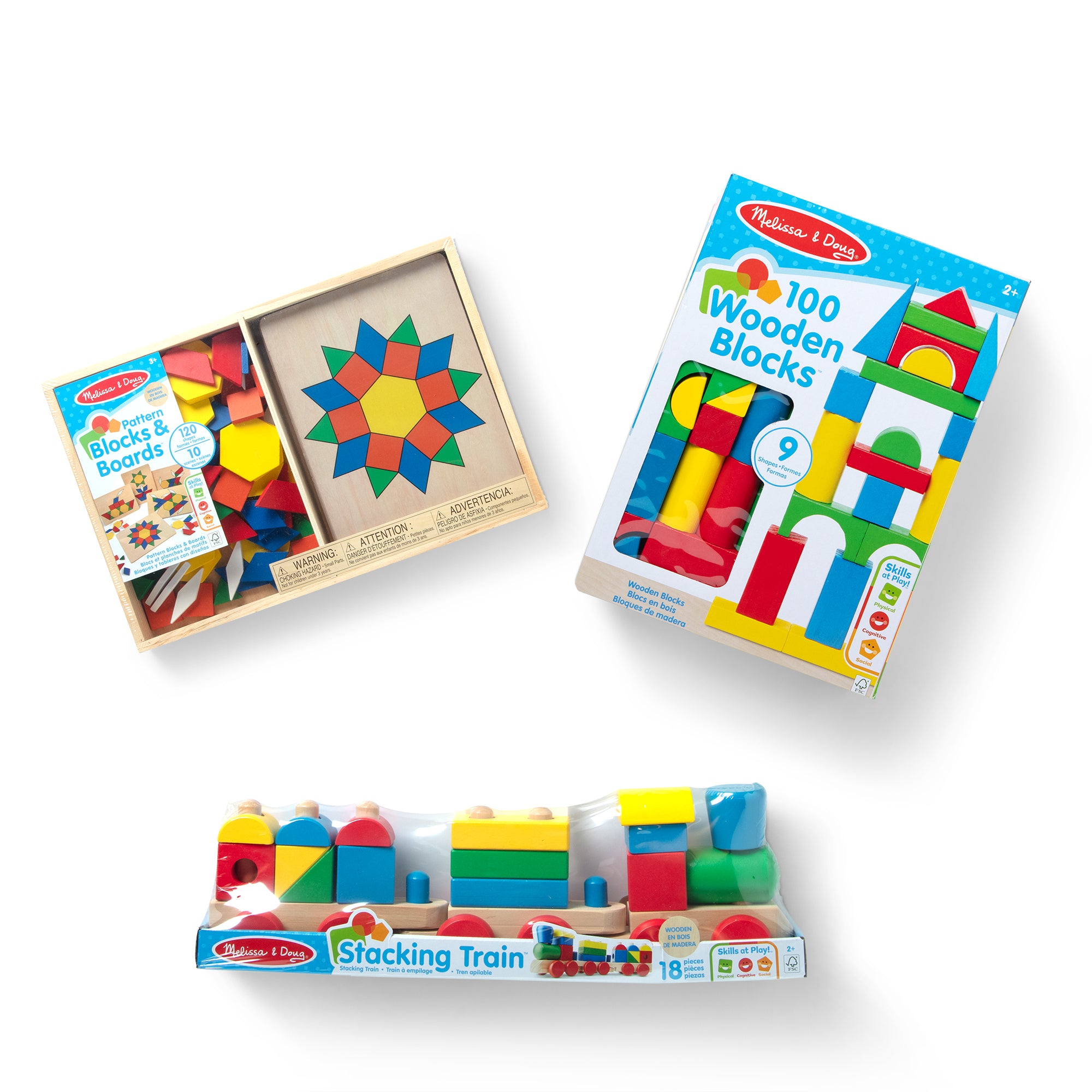 Melissa & Doug Creative Builders Play Bundle