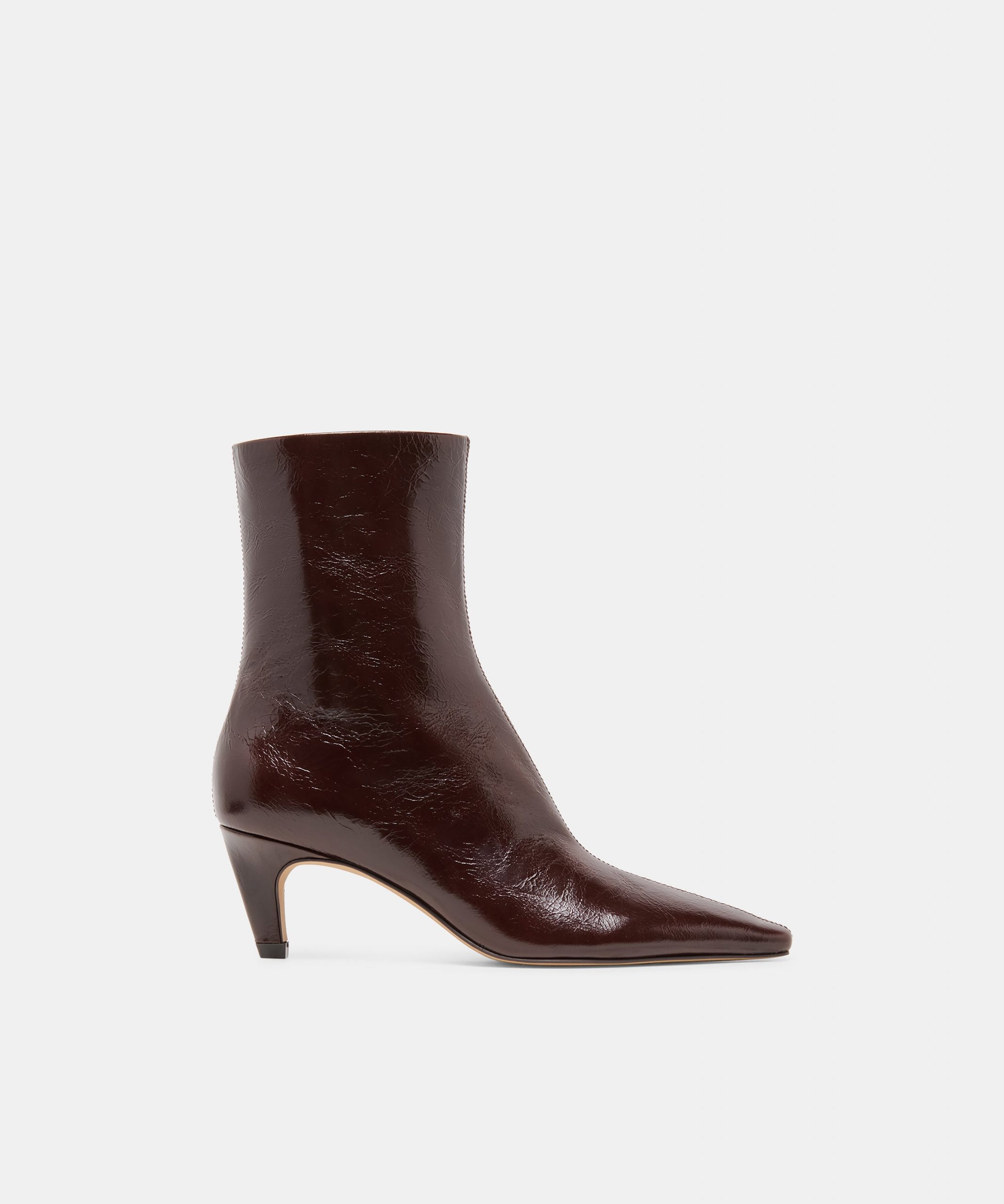 Dolce Vita KARLIE BOOTIES BLACK CHERRY LEATHER