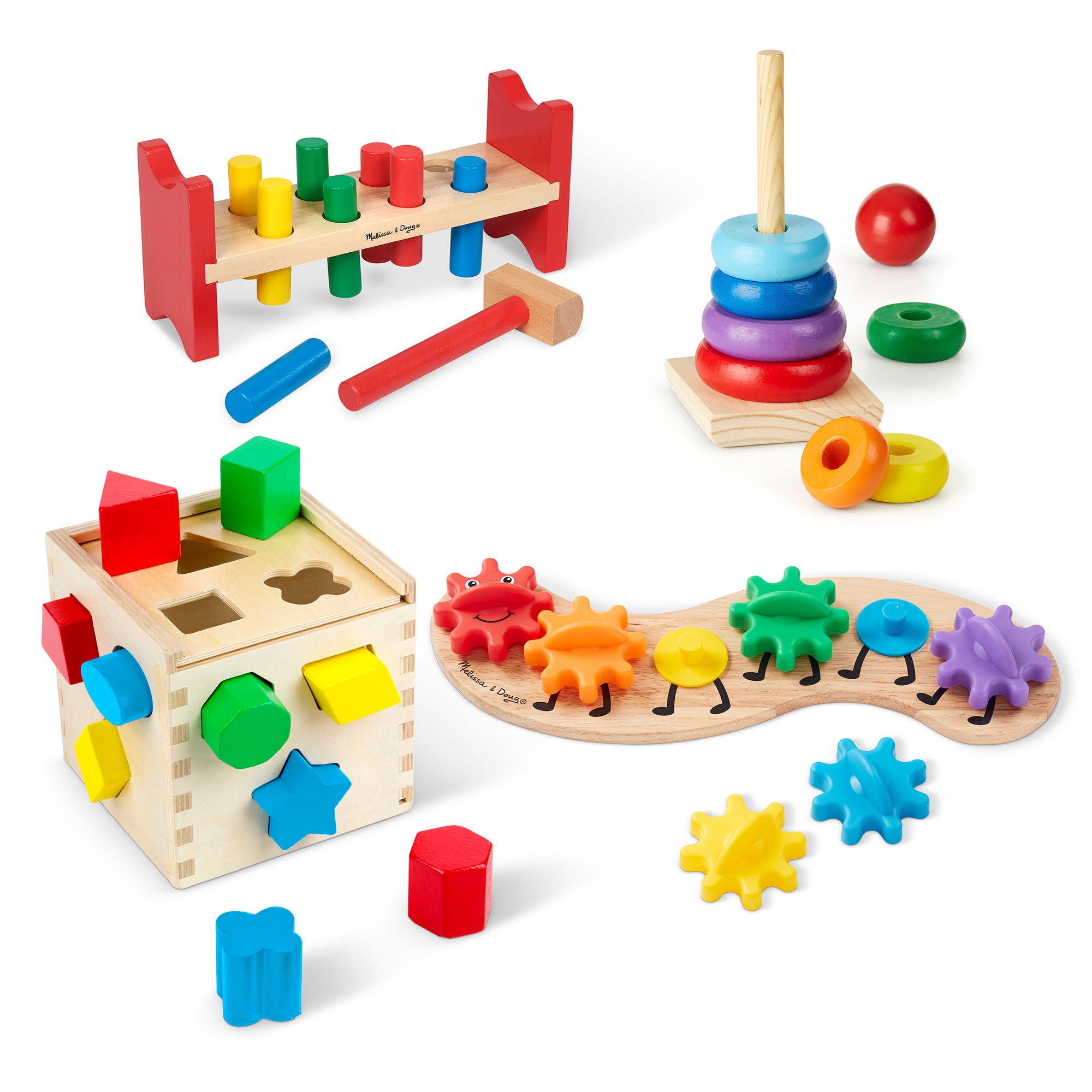 Melissa & Doug Classic Rainbow Learning Toys