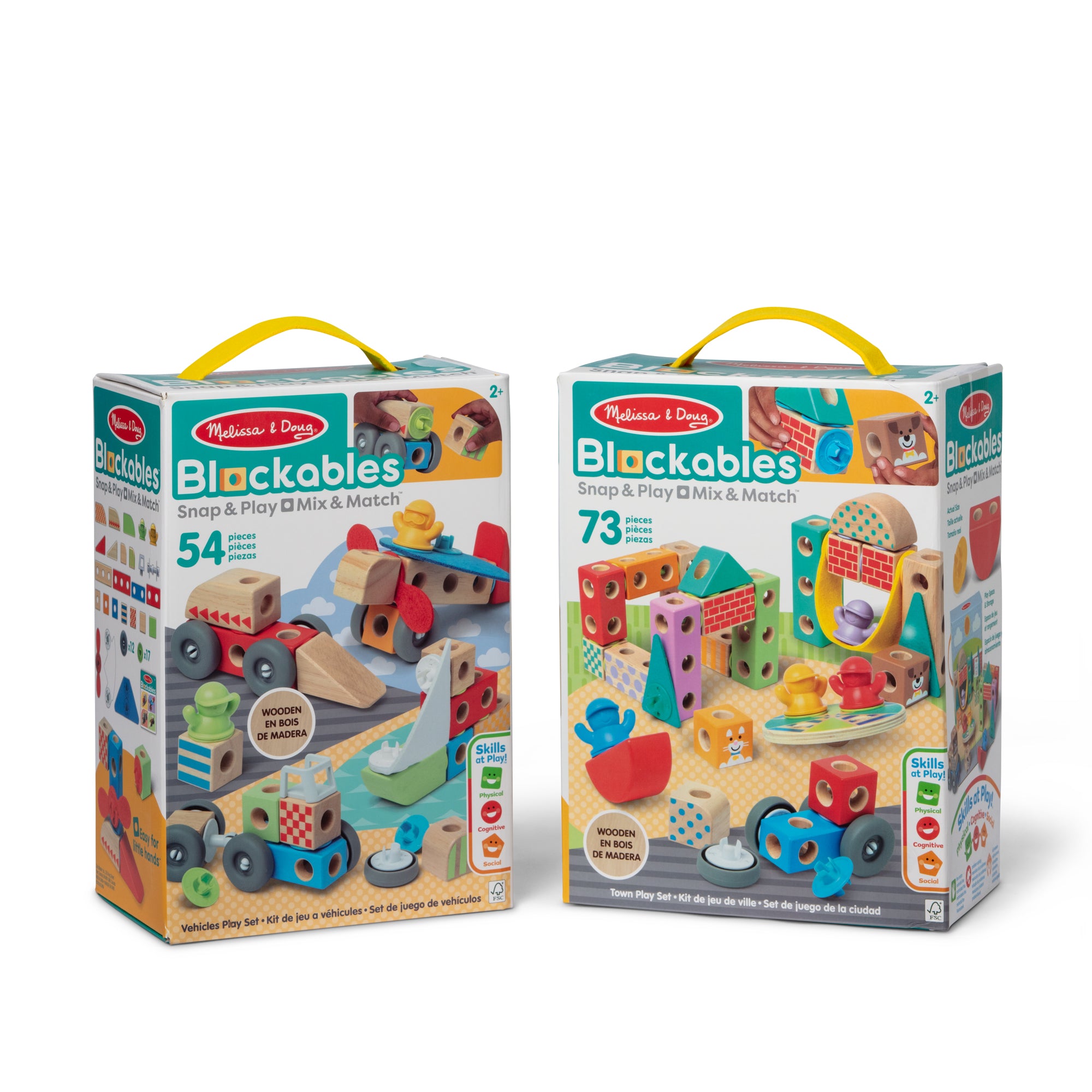 Melissa & Doug Blockables™ All Around Town Gift Bundle