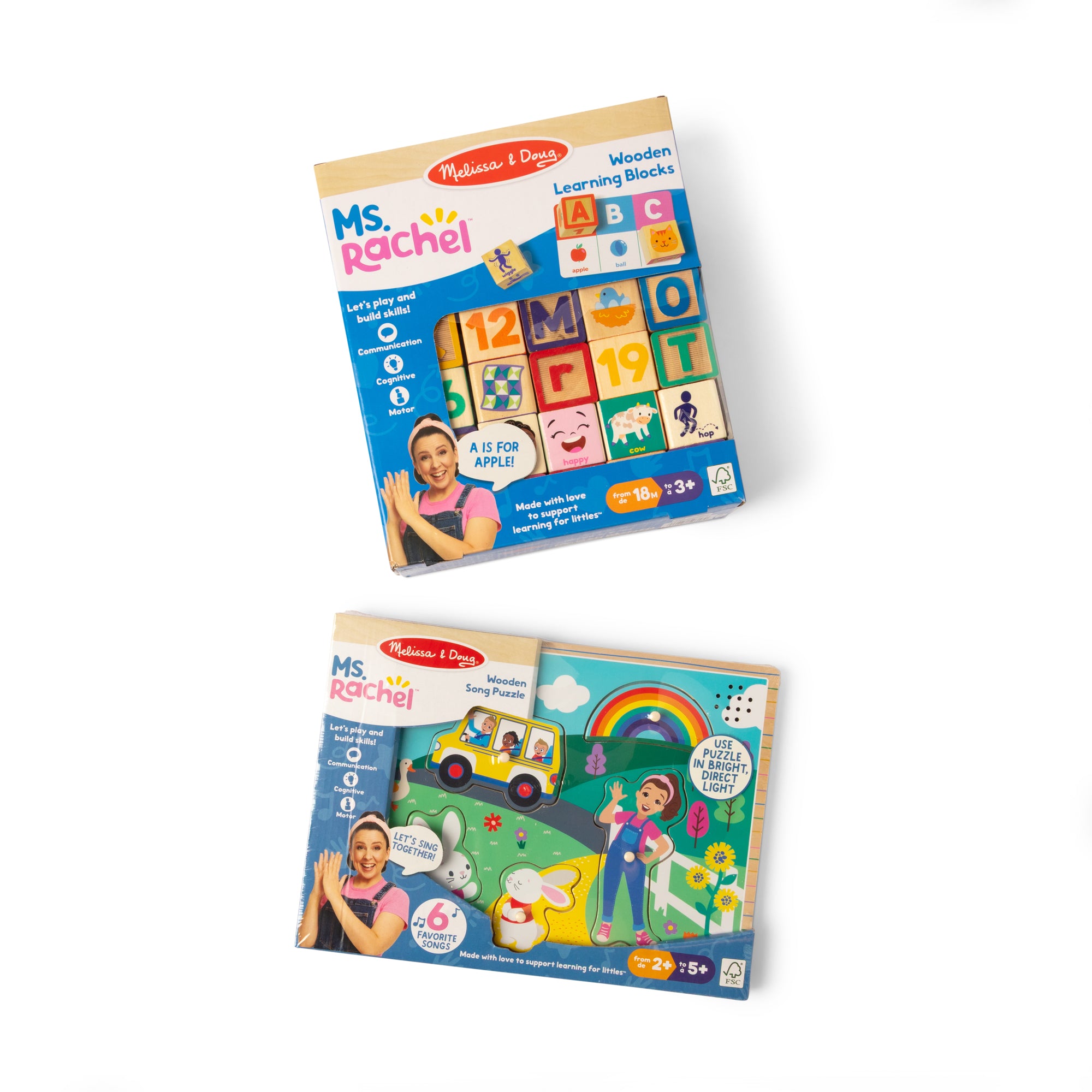 Melissa & Doug Ms. Rachel™ Learning Toys Gift Bundle