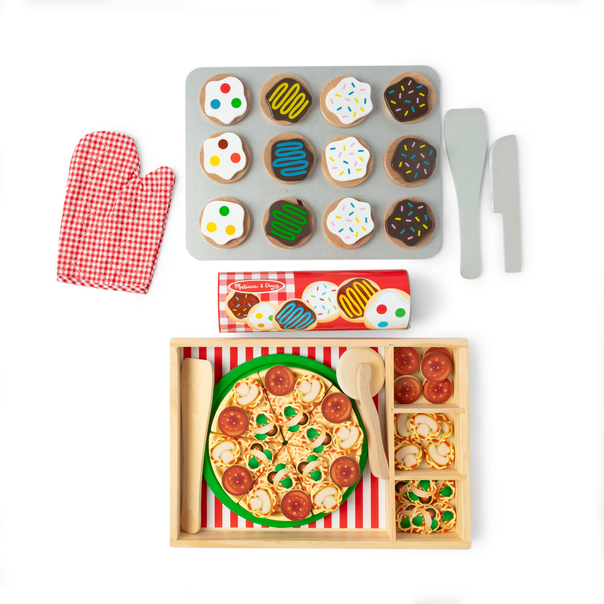Melissa & Doug Pizza & Cookies Gift Bundle