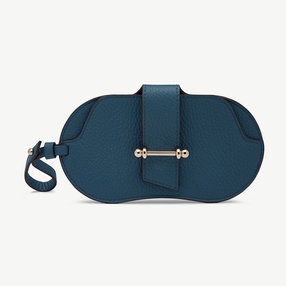 Strathberry Multrees Sunglasses Case - Loch Blue