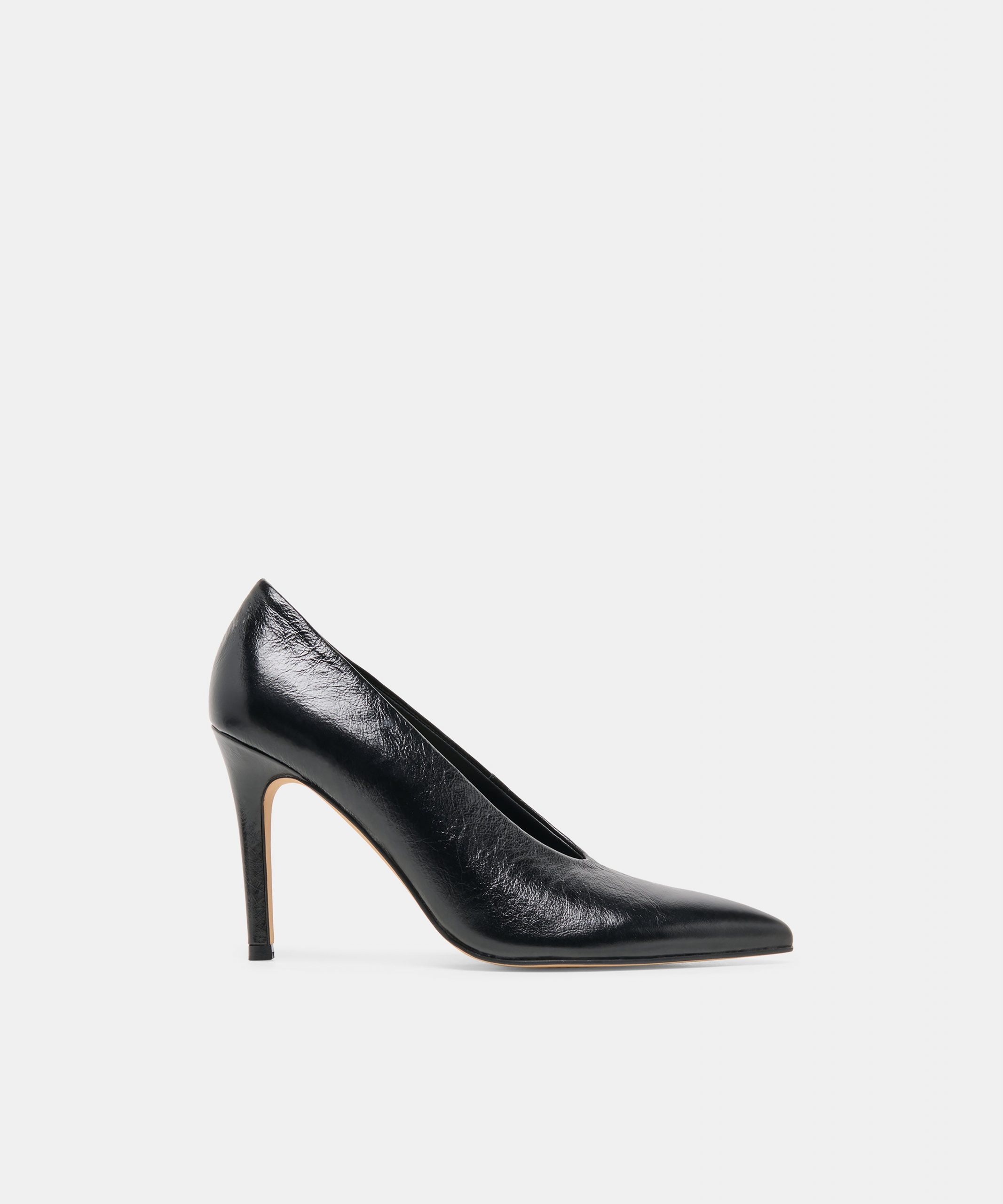 Dolce Vita EMANI HEELS BLACK LEATHER