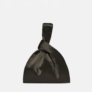 Nanushka Jen - Slip Satin Bag - Dark Green