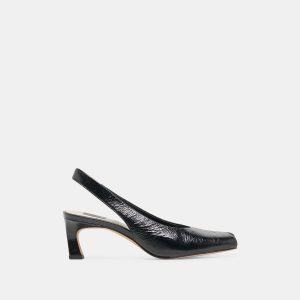 Dolce Vita ANABEL HEELS BLACK LEATHER