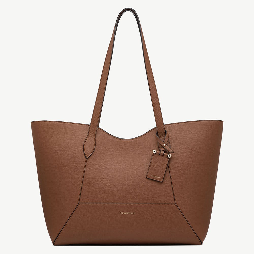 Strathberry Mosaic Cabas - Hazelnut