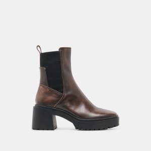 Dolce Vita GRIZLY H2O BOOTS BROWN LEATHER